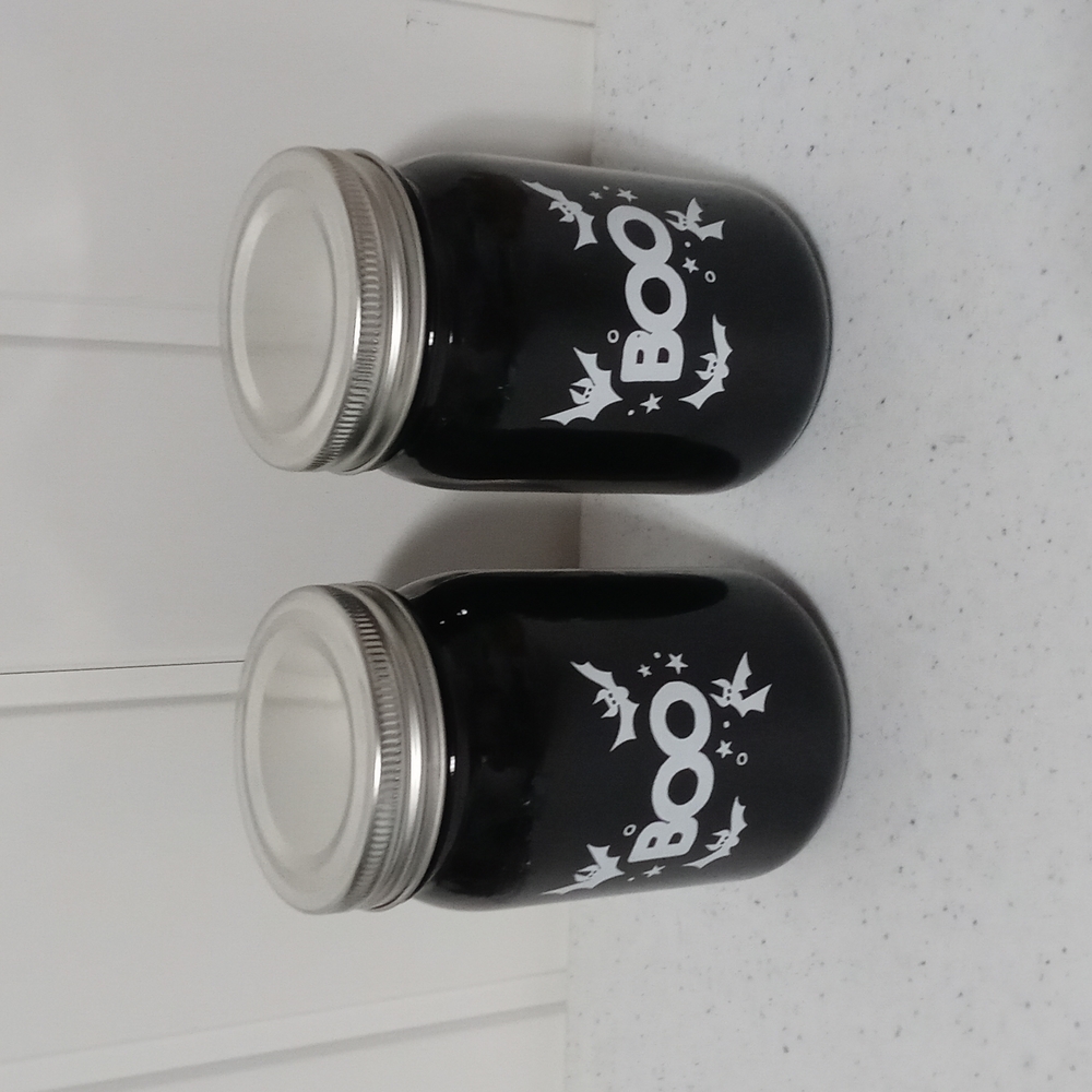Mason jars halloween edition. 14.7 oz - Picture 3 of 3
